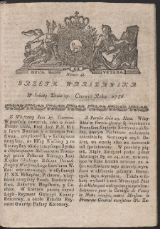 Gazeta Warszawska. R.1786 Nr 48