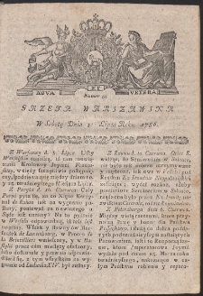 Gazeta Warszawska. R.1786 Nr 54