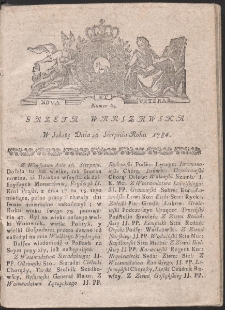 Gazeta Warszawska. R.1786 Nr 68