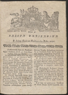Gazeta Warszawska. R.1786 Nr 86