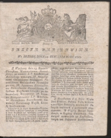 Gazeta Warszawska. R.1787 Nr 7