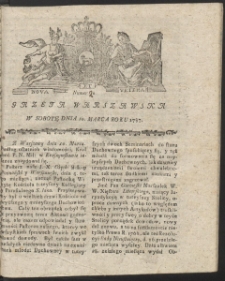 Gazeta Warszawska. R.1787 Nr 21