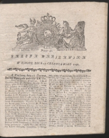 Gazeta Warszawska. R.1787 Nr 50