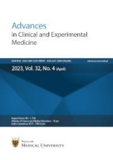 Advances in Clinical and Experimental Medicine, Vol. 32, 2023, nr 4
