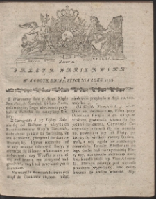 Gazeta Warszawska. R.1788 Nr 2
