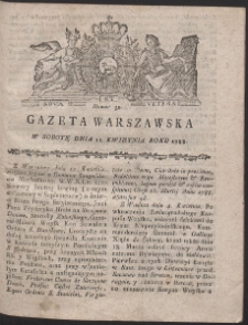 Gazeta Warszawska. R.1788 Nr 30