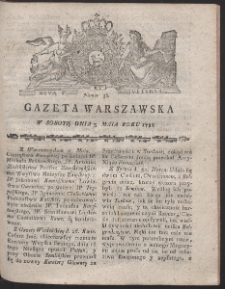 Gazeta Warszawska. R.1788 Nr 36
