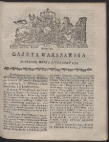 Gazeta Warszawska. R.1788 Nr 55