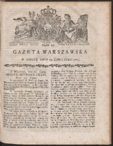 Gazeta Warszawska. R.1789 Nr 59