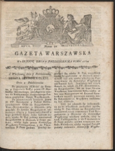 Gazeta Warszawska. R.1789 Nr 80