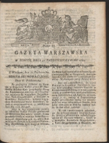 Gazeta Warszawska. R.1789 Nr 81