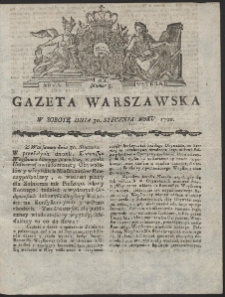 Gazeta Warszawska. R.1790 Nr 9
