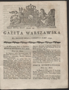 Gazeta Warszawska. R.1790 Nr 44