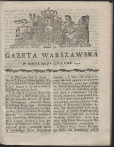 Gazeta Warszawska. R.1790 nr 53