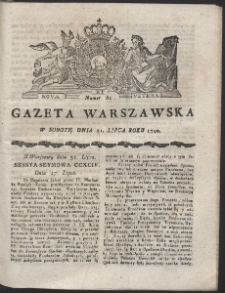 Gazeta Warszawska. R.1790 Nr 61