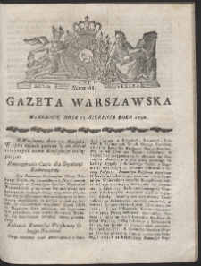 Gazeta Warszawska. R.1789 Nr 68