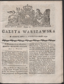 Gazeta Warszawska. R.1790 Nr 77