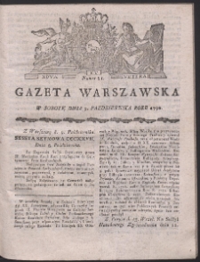 Gazeta Warszawska. R.1790 Nr 81