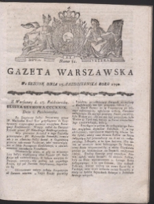 Gazeta Warszawska. R.1790 Nr 82