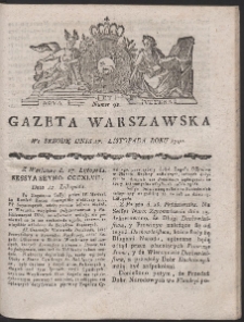 Gazeta Warszawska. R.1790 Nr 92