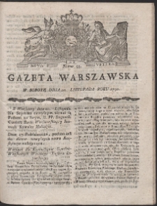 Gazeta Warszawska. R.1790 Nr 93