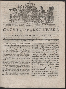 Gazeta Warszawska. R.1790 Nr 99