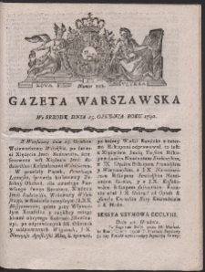Gazeta Warszawska. R.1790 Nr 100