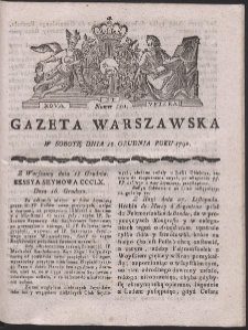 Gazeta Warszawska. R.1790 Nr 101