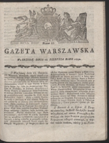 Gazeta Warszawska. R.1790 Nr 66
