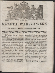 Gazeta Warszawska. R.1790 nr 67