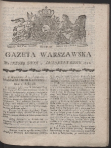 Gazeta Warszawska. R.1791 Nr 90