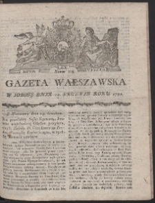 Gazeta Warszawska. R.1791 Nr 103