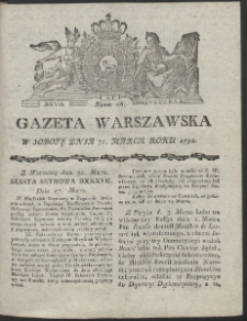Gazeta Warszawska. R.1792 Nr 26