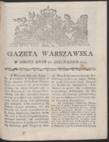 Gazeta Warszawska. R.1792 Nr 60