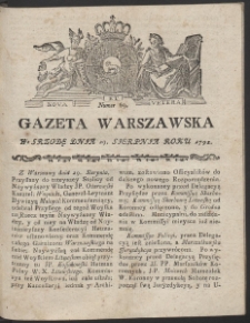 Gazeta Warszawska. R.1792 Nr 69