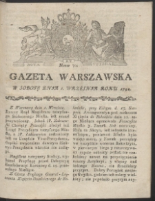 Gazeta Warszawska. R.1792 Nr 70