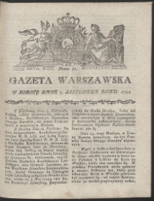 Gazeta Warszawska. R.1792 Nr 88