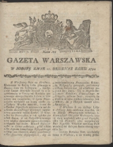 Gazeta Warszawska. R.1792 Nr 102