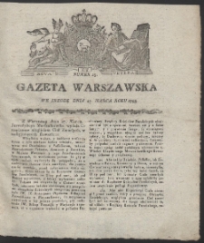 Gazeta Warszawska. R.1793 Nr 25