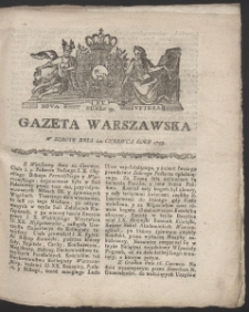 Gazeta Warszawska. R.1793 Nr 50