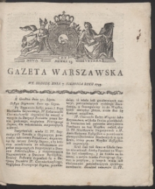 Gazeta Warszawska. R.1793 Nr 63