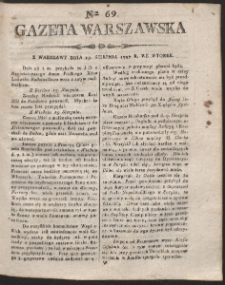 Gazeta Warszawska. R. 1797 Nr 69