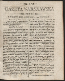 Gazeta Warszawska. R. 1797 Nr 103