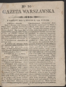 Gazeta Warszawska. R.1798 Nr 30
