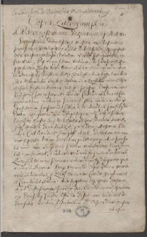 Miscellanea, zawierające odpisy listów, mów, wierszy i innych materiałów odnoszacych sie przeważnie do spraw politycznych Polski z lat 1695-1731