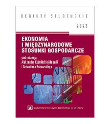 Spis treści [Ekonomia i międzynarodowe stosunki gospodarcze / pod red. A. Kuźmińskiej-Haberli i S. Bobowskiego. - Wrocław, 2024]