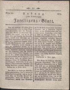 Lemberg Kaiserlich-Königliches Intelligenz-Blatt. R. 1805 Nr 10