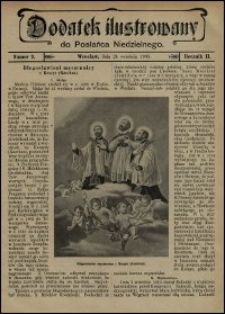 Dodatek Ilustrowany do Posłańca Niedzielnego. R. 2 (1905), nr 9