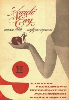 Sigma : magazyn problemowo informacyjny Politechniki Wrocławskiej, marzec 1969, nr 9