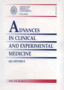Advances in Clinical and Experimental Medicine, Vol. 10, 2001, nr 3